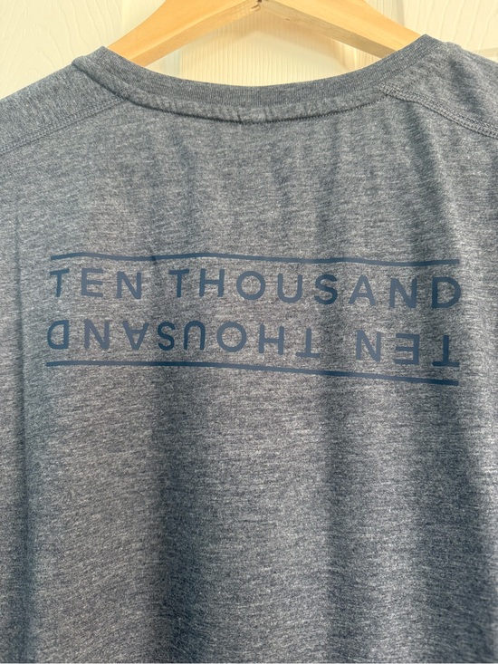 Ten Thousand Other - Ten Thousand Gray Durable Tee Navy LOGO NWT XXL 2XL